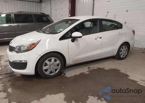 2016 Kia Rio Lx из США, поврежденный, VIN KNADM4A36G6558655